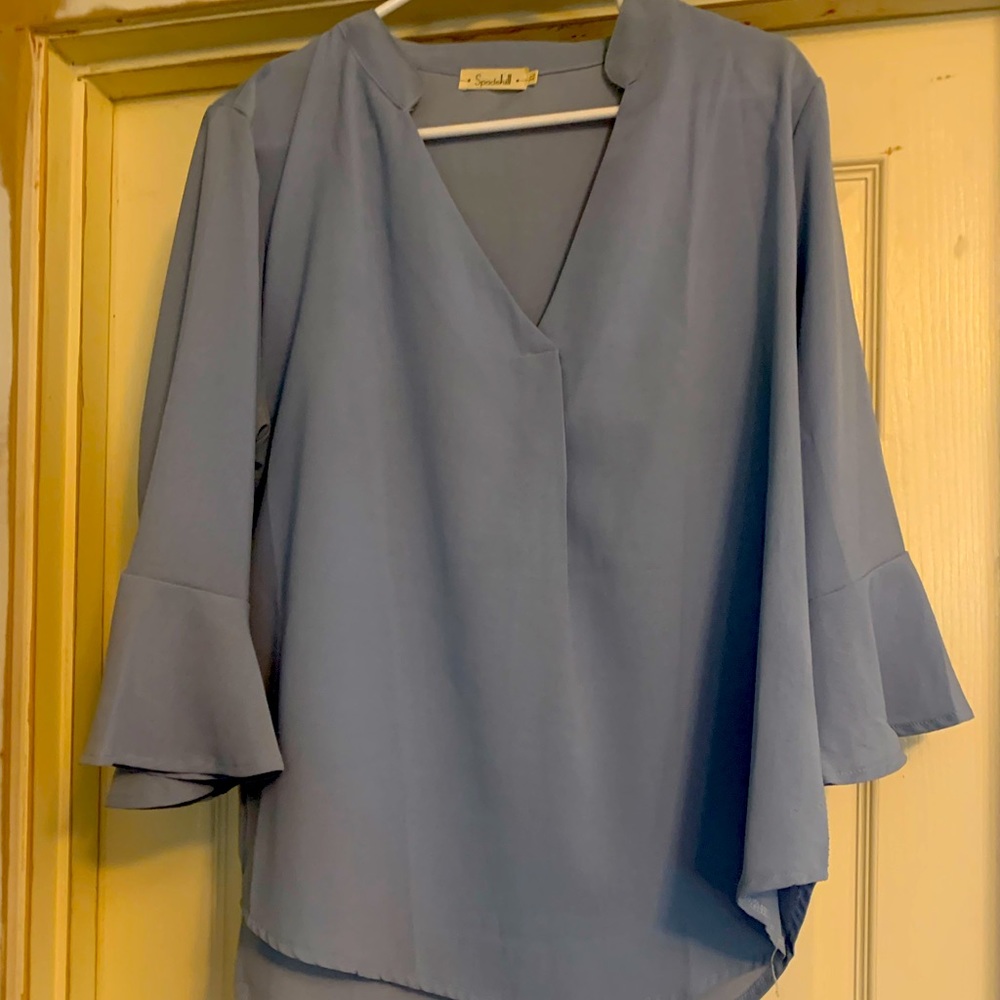 Spadehill Baby Blue Blouse